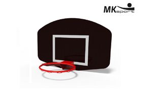 Изображение для товара Баскетбольный щит 1200x800мм (ламинированная фанера)